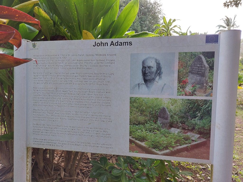 Probably the best view from a porch in the world (Pitcairn island)